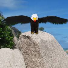 Promo Bald Eagle Statue Wild Bird