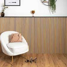 Trepanel Oak Half Wall Acoustic Wood