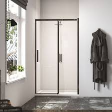 Merlyn Black 1200 Sliding Shower Door