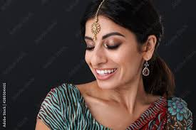 image of happy hindus with makeup