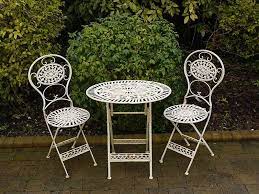 Metal Garden Furniture Bistro Table