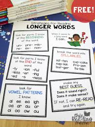 Strategies For Reading Longer Words