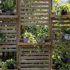 Forest Slatted Tall Wall Planter 2