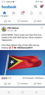Here is the 2019 sea games standings and medal tally. Timor Leste Has Finally Won A Medal In This Sea Games Nope