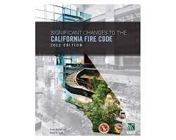 the california fire code 2022 edition