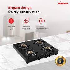 Buy Sunflame Classic 4 Burner Glass Top