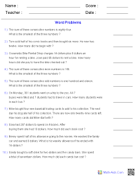 Writing expressions word problems get 5 of 7 students analyze and match algebraic expressions to word problems. Algebra 1 Worksheets Word Problems Worksheets
