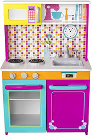 Una cocina de juguete, aporta numerosos beneficios sobre. Kids House Cocina De Madera Big And Bright Cocina De Juguete Para Ninas Amazon Com Mx Juegos Y Juguetes