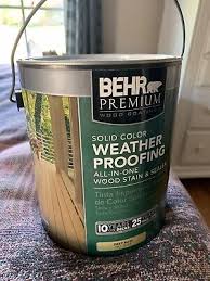 Behr Deck Stain Solid Color Deep