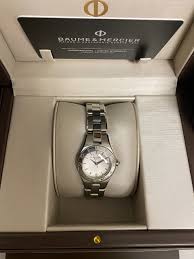 baume mercier linea 10009 stainless