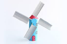 paper roll windmill tutorial moving