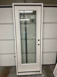 New Fiberglass Exterior Door 30 X80