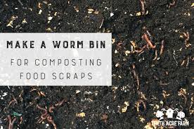 worm bin for composting food ss