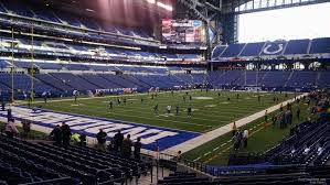 Lucas Oil Stadium Section 121 Indianapolis Colts