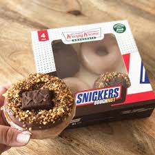 krispy kreme collaborates with snickers