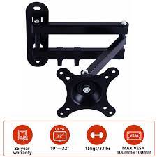 Monitor Wall Mount Bracket Swivel