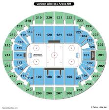 snhu arena seating chart seating