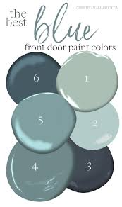 Blue Front Door Inspiration And Paint