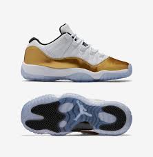 Shop the air jordan 11 retro premium gs 'heiress' and discover the latest shoes from air jordan and more at flight club, the most trusted name in authentic sneakers since 2005. The Air Jordan 11 Retro Low Looks Good In Metallic Gold Weartesters