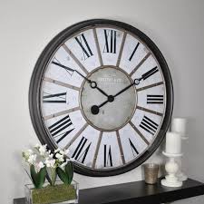 Farmhouse / country oversized devere 24 wall clock. 29 Roman Farmhouse Wall Clock Oil Rubbed Bronze Firstime Co Target