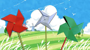 paper windmill origami pinwheel
