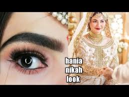 hania amir nikah makeup top 10 indian