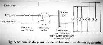 Open the template called basic electrical. A Draw A Schematic Labelled Diagram Of Domestic Electric Circuit B Why Is It Necessary To Provide Sarthaks Econnect Largest Online Education Community