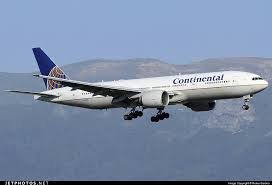 continental airlines boeing 777 200er