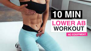 10 min lower ab workout you