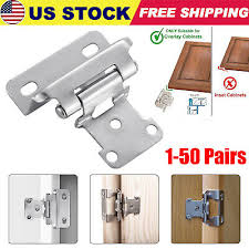 kitchen cabinet hinges silver
