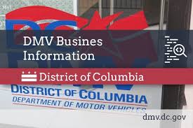 dmv business information open data dc