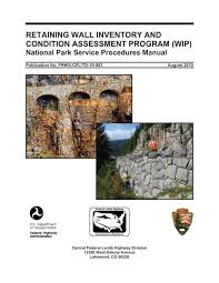 Retaining Wall Inventory And Condition