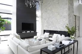 white living room with white sectional