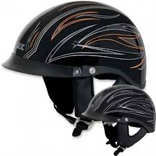 Afx Fx 200 Pinstripe Flame Motorcycle Helmets