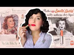 authentic 1950s makeup tutorial