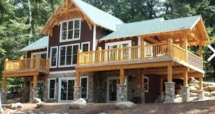 Combining modern architecture with classic timber frame construction is the genesis for the modern timber frame series. Image Result For Timber Frame Homes With Walkout Basement New House Plans Timber Frame Homes Cottage Design
