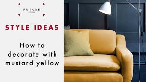 how to decorate with mustard yellow