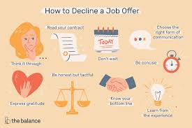 In a company, shares were allotted. How To Decline A Job Offer You Already Accepted