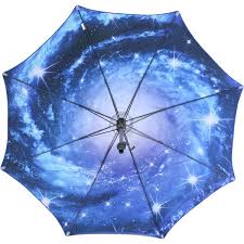 Outdoor Patio Umbrella In Blue Ecg 666