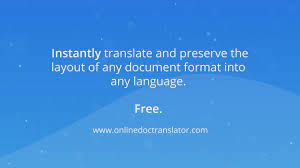 translate doents from french to