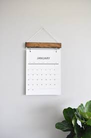 2024 Original Wood Calendar Monthly
