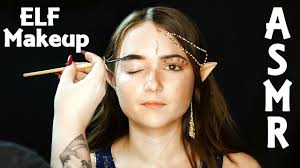 asmr makeup transformation elf princess