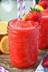 The most enticing summer cocktails make use of fresh fruit, lots of ice, good quality liquor, and an attractive presentation. Strawberry Lemonade Vodka Slush Butter Your Biscuit