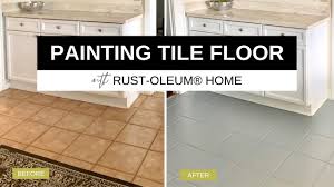 painting tile floor and grout lines