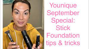 stick foundation tips