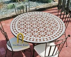 Round Mosaic Tables Oofez