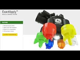 New John Deere Exactapply Intelligent Nozzle Control For Sprayers