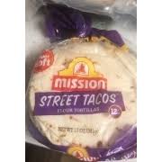mission flour tortillas street tacos