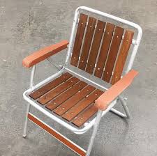Vintage Lawn Chair Retro 1960s Mid