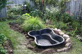 tips for starting a small garden pond